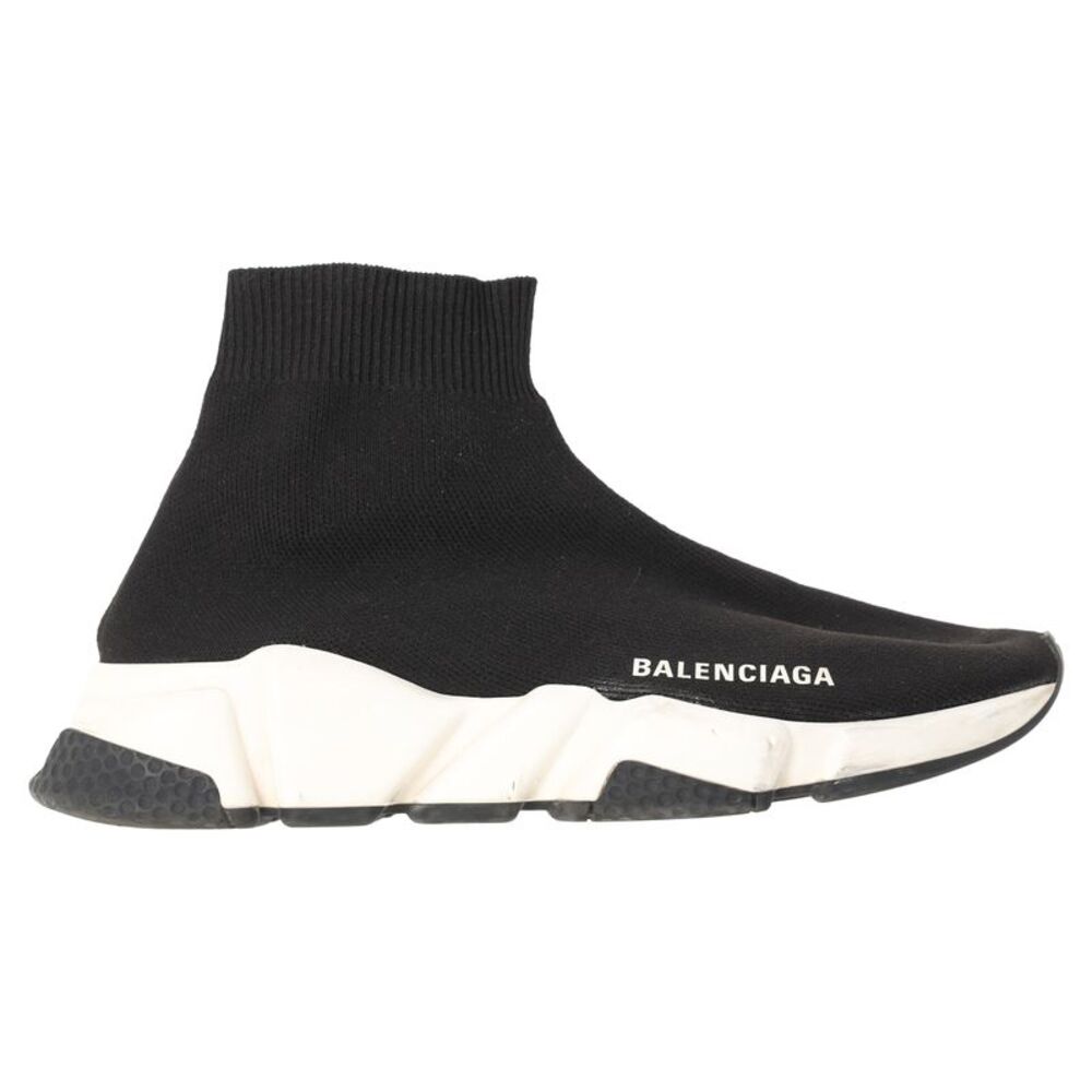 Balenciaga Speed Sneakers in Black Polyester